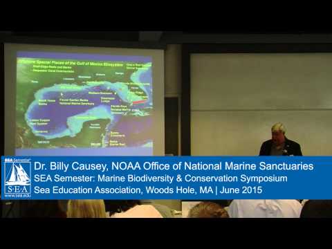 Dr. Billy Causey @ 2015 SEA Semester Sargasso Sea Symposium