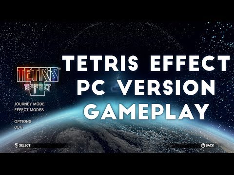 Tetris Effect PC Version Gameplay - Fred Wood Stream Archive