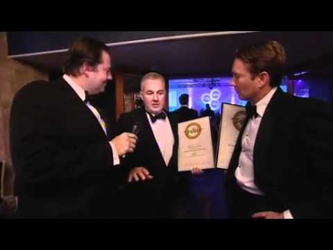 Tom Ashworth & Jason Yapp at the International Wine Challenge Awards Dinner 2010