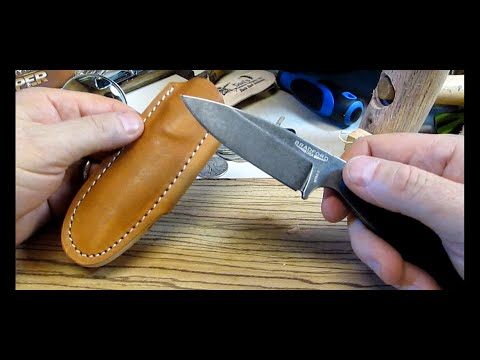 BRADFORD 3.5 GUARDIAN Fixed Blade Knife With Leather Sheath Unbox & First Look