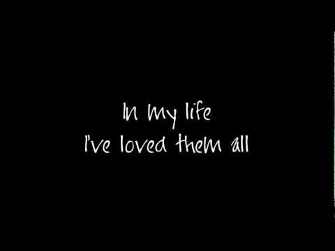 In My Life (I Love You More) with lyrics