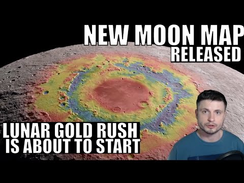 Extremely Detailed Moon Map Released - Beginning of Lunar Gold Rush