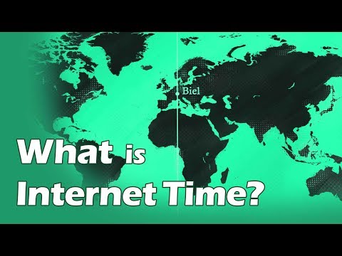 Internet Time: What if it was the same time everywhere?