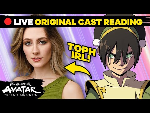 🔴LIVE: ATLA Cast Reunites for Live Reading "Toph Beifong's Metalbending Academy" | Avatar