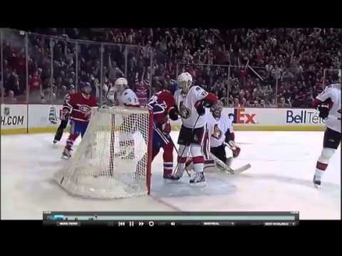 Erik Cole's 5 min Natural Hat trick 3/23 - 2012