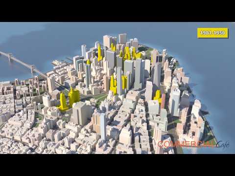 Evolution of the Lower Manhattan Skyline