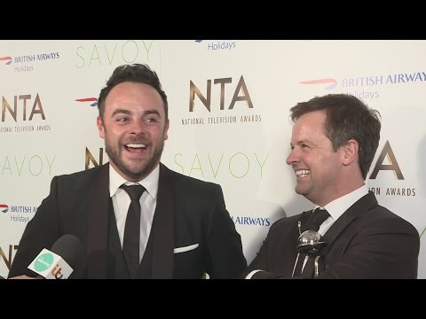 NTAs: Ant and Dec want a Byker Grove reunion