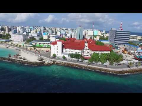 A ride around Male' City (Capital of the Maldives)