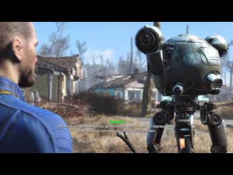 Fallout 4 PS4 - Returning Home + Codsworth Dialogue