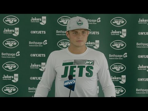 Zach Wilson Postgame Press Conference (10/10) | New York Jets vs. Atlanta Falcons | NFL