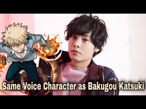 TOP 10 Nobuhiko Okamoto Anime Voice Characters Same as Bakugo Katsuki