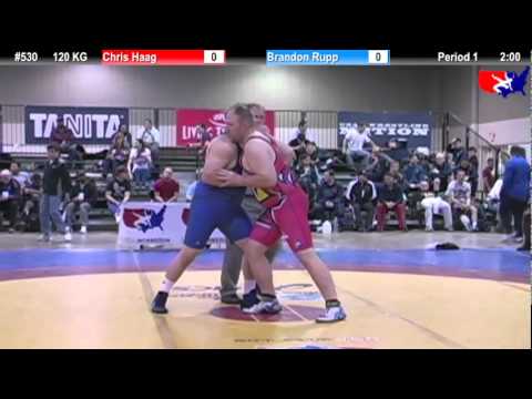 2011 U.S. Open SAT GR 120 KG: Chris Haag vs. Brandon Rupp Champ. Round 1