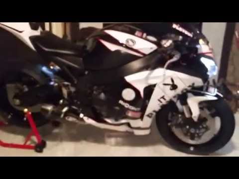 My CBR 1000RR Playboy SuperSport with Angel Eyes