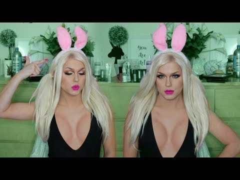 Easter PlayBoy Bunny 🐰💖👸🏼- Drag Transformation