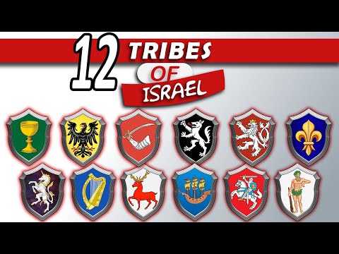 Heraldry & Symbols of the 12 Tribes of lsrael in Europe