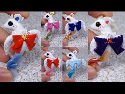 Sailor Moon Inspired Sea Creature Mermaids Collection | Polymer Clay