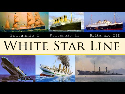 〽️Evolução dos Navios - WHITE STAR LINE - #ShipsEvolution