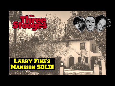 TOUR & How Much Larry Fine's (Three Stooges) Mansion Recently SOLD For? MILLIONS!!