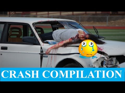 Car Crash fatal accident in September very Shock dash camera 2016  Car crash compilation