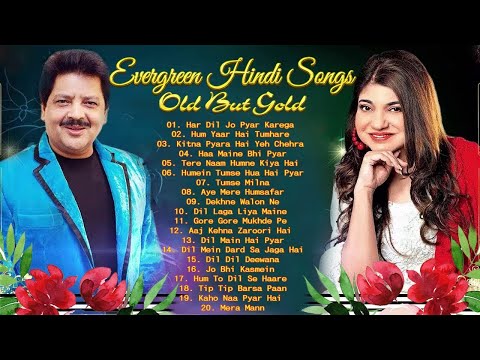 BEST Songs Udit Narayan & Alka Yagnik 🌹🌹 Evergreen romantic songs 🌹 Awesome Duets - SUPERHIT JUKEBOX