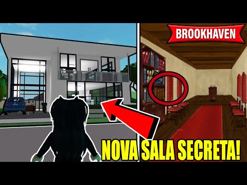 LUGAR SECRETO NA NOVA MANSÃO PREMIUM DO BROOKHAVEN RP!! (ROBLOX)