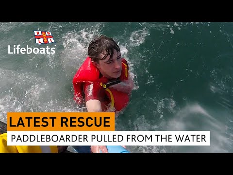 Paddleboarder saved by his waterproof phone pouch