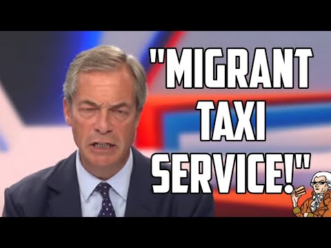 Nigel Farage Sinks Deeper "Royal Lifeboat Charity Acting as Taxi Service"!