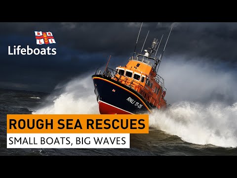 Roughest RNLI lifeboat rescues in huge waves and stormy seas