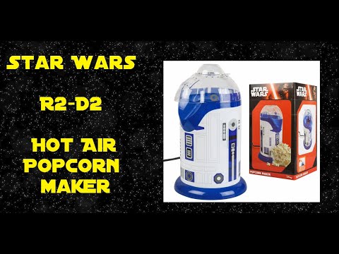 DISNEY STAR WARS R2D2 POPCORN MAKER PRODUCT REVIEW