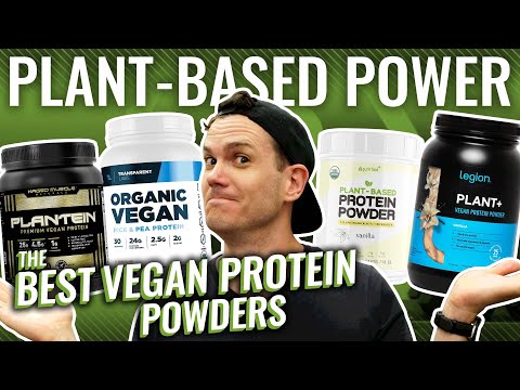 The BEST Vegan Protein Powders of 2021 (Best for Muscle Gain, Weight Loss, Whey Substitute & More!)