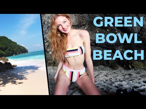 SECRET BEACH! Green Bowl Beach, Bali