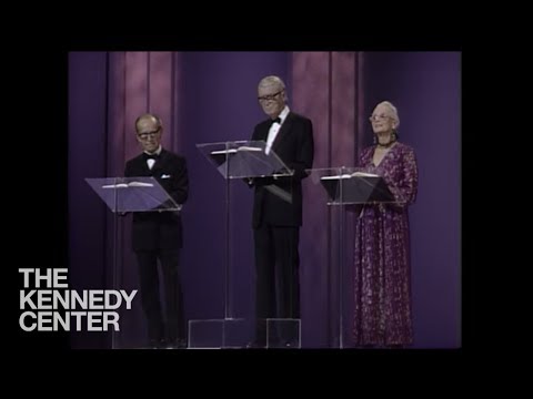 Hume Cronyn, Jimmy Stewart and Jessica Tandy - (Bette Davis Tribute) -  1987 Kennedy Center Honors