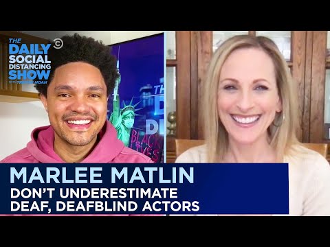 Marlee Matlin: The Importance of Hiring Deaf and DeafBlind Actors | The Daily Social Distancing Show