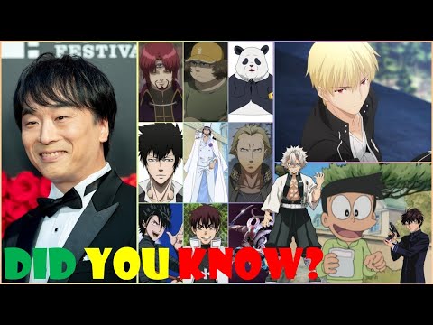 Tomokazu Seki (Gilgamesh/Suneo) - Voice acting/seiyuu 関 智一 声優 collection