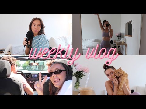 VLOG: Working out, Life Update, Summer Haul & Beach Day! | Emma Rose