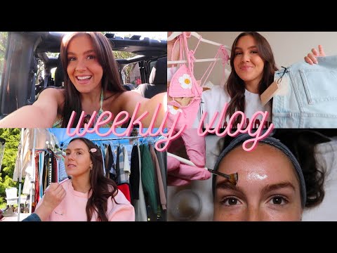 VLOG: Beauty Prep, Life Updates, Shooting Content, Mini Summer Haul & Campaign Shoot! | Emma Rose