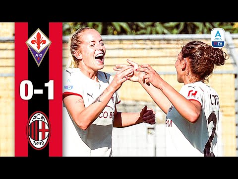 Stapelfeldt scores the winner | Fiorentina 0-1 AC Milan | Highlights Women's Serie A