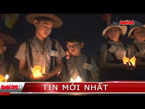 ⚡ Tin mới nhất | Hoa đăng sáng rực sông Hương cầu quốc thái dân an