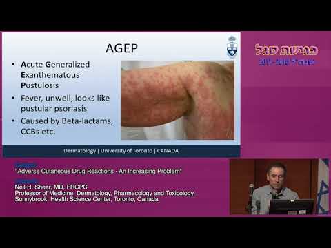 פגישת סגל | Adverse Cutaneous Drug Reactions – An Increasing Problem