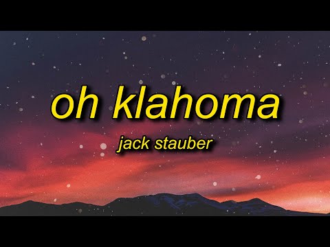 Jack Stauber - Oh Klahoma (Lyrics) | tears falling down at the party saddest little baby in the room