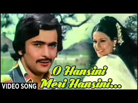 O Hansini Meri Hansini | Video Song | Kishore Kumar Songs | Zehreela Insaan | Rishi Kapoor, Moushumi