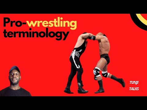 PRO - WRESTLING - TERMINOLOGY