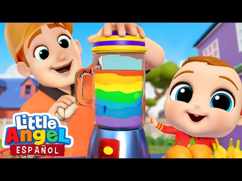 Bebé Juan Aprende Los Colores🍋🍓🍊| Canciones Infantiles | Little Angel Español