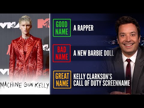 Good Name, Bad Name, Great Name: Only Murders in the Building & Machine Gun Kelly | The Tonight Show