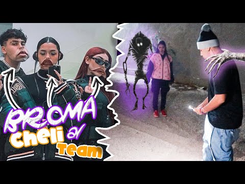 NOS ASUSTA UN DEMONIO 👿 (BROMA AL CHELI TEAM) - SOYEDDIESCHOBERT