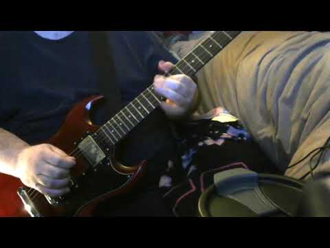 The Who - In A Hand Or A Face - Guitar Cover with some improvised soloing