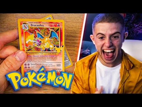 OMG DRACAUFEUUU ! (Ouverture de Booster Pokémon Célébrations Spécial 25 ans)