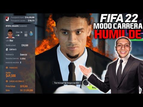 FICHAMOS A LUIS DIAZ 😱🔥 | Modo carrera #1 - FIFA 22