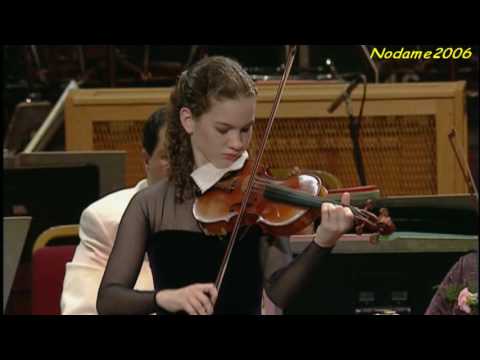 Hilary Hahn Bach Violin Sonata no.1 presto (4/4)