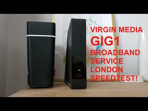 Virgin Media GIG1 Broadband London - Superhub 4 unbox, compare to Superhub 3 and speedtest!